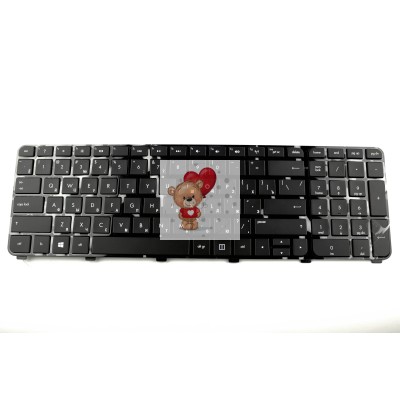 Клавиатура для HP Pavilion DV7-7000 с рамкой p/n: 639396-251, 670323-251, NSK-CJ0UW, 9Z.N7XUW.00R
