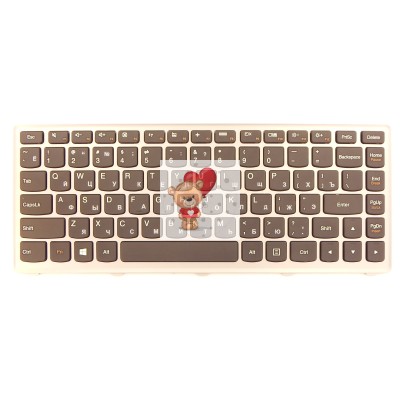 Клавиатура для ноутбука Lenovo Z400 с подсветкой p/n: 25206100, T3F1-RU, T3F1B-RU, NSK-BCUBC Клавиатура для ноутбука Lenovo Z400 с подсветкой p/n: 25206100, T3F1-RU, T3F1B-RU, NSK-BCUBC