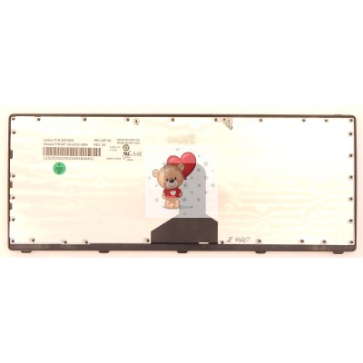 Клавиатура для ноутбука Lenovo Z400 с подсветкой p/n: 25206100, T3F1-RU, T3F1B-RU, NSK-BCUBC Клавиатура для ноутбука Lenovo Z400 с подсветкой p/n: 25206100, T3F1-RU, T3F1B-RU, NSK-BCUBC