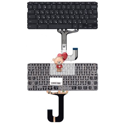 Клавиатура для HP Chromebook 11 G6 p/n: 9Z.NEUSQ.001, L12695-001, NSK-XL0SQ