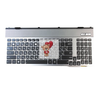 Клавиатура для Asus G55VW c рамкой p/n: V132662AS2, 0KNB0-B411RU00, 0KN0-MK1RU21