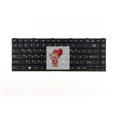 Клавиатура для ноутбука Toshiba C840 Черная p/n: 9Z.N7SSQ.001, 9Z.N7SSQ.10R Клавиатура для ноутбука Toshiba C840 Черная p/n: 9Z.N7SSQ.001, 9Z.N7SSQ.10R