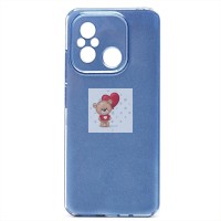 Чехол-накладка для Xiaomi Redmi 12C (голубой) - SC328