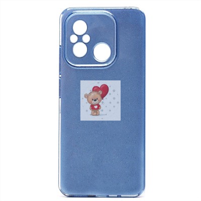 Чехол-накладка для Xiaomi Poco C55 (голубой) - SC328