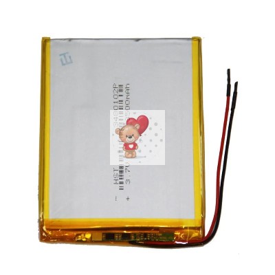 Аккумуляторная батарея универсальная 3480102p 3,7v Li-Pol 3500 mAh 3.4*80*102 mm