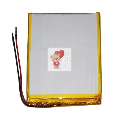 Аккумуляторная батарея универсальная 3480102p 3,7v Li-Pol 3500 mAh 3.4*80*102 mm
