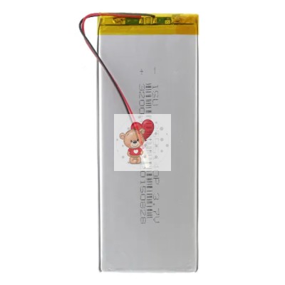 Аккумуляторная батарея универсальная 3555140p 3,7v Li-Pol 3200 mAh 3.5*55*140 mm