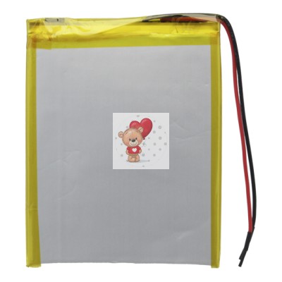 Аккумуляторная батарея универсальная 357095p 3,7v Li-Pol 3000 mAh 3.5*70*95 mm