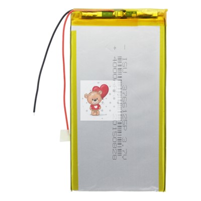 Аккумуляторная батарея универсальная 3766125p 3,7v Li-Pol 4000 mAh 3.7*66*125 mm