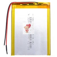 Аккумуляторная батарея универсальная 386590p 3,7v Li-Pol 3200 mAh 3.8*65*90 mm
