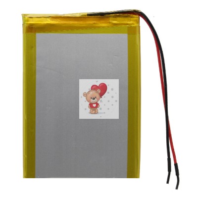 Аккумуляторная батарея универсальная 406090p 3,7v Li-Pol 3000 mAh 4*60*90 mm
