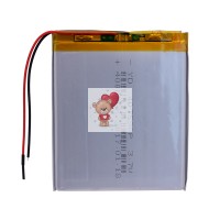 Аккумуляторная батарея универсальная 407590p 3,7v Li-Pol 4000 mAh 4*75*90 mm