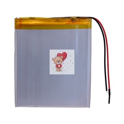 Аккумуляторная батарея универсальная 407590p 3,7v Li-Pol 4000 mAh 4*75*90 mm