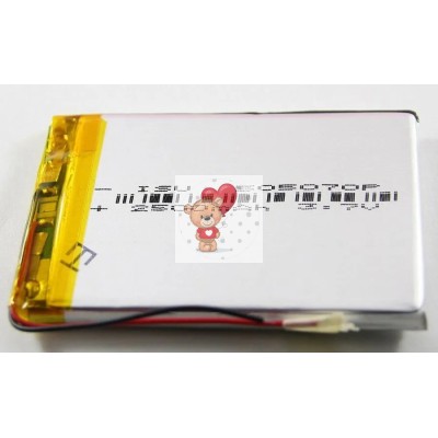 Аккумуляторная батарея универсальная 505070p 3,7v Li-Pol 2500 mAh 5*50*70 mm