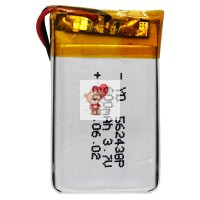 Аккумуляторная батарея универсальная 562438p 3,7v Li-Pol 600 mAh 5.6*24*38 mm