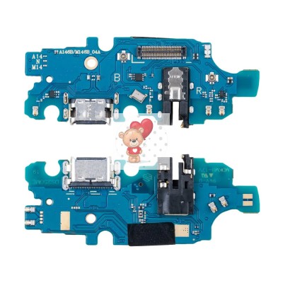 Шлейф для Samsung M146B Galaxy M14 5G плата системный разъем/разъем гарнитуры/микрофон Шлейф для Samsung M146B Galaxy M14 5G плата системный разъем/разъем гарнитуры/микрофон