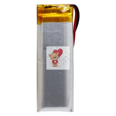 Аккумуляторная батарея универсальная 721855p 3,7v Li-Pol 500 mAh 7.2*18*55 mm