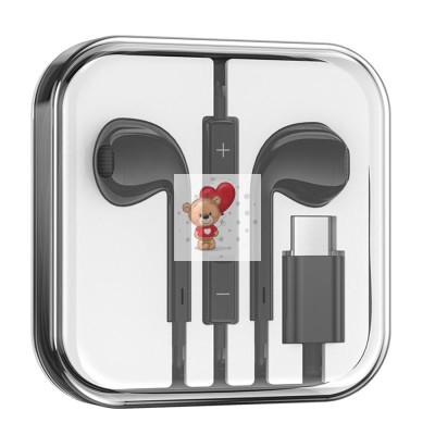 Наушники Type-C для ZTE Nubia Z17 Lite (черный) Наушники Type-C для ZTE Nubia Z17 Lite (черный)