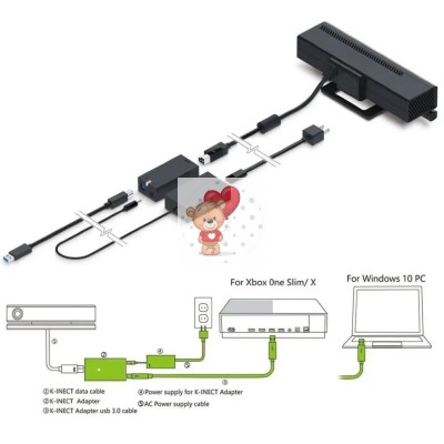 Адаптер / Переходник для подключения Microsoft Kinect к Xbox One S / X и ПК Windows PC