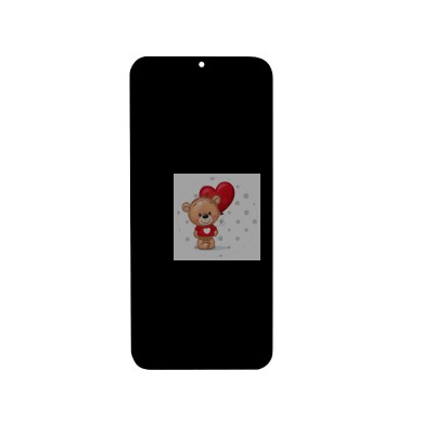 Дисплей для Samsung A037F Galaxy A03s модуль Черный - OR (SP) (GH81-21232A)