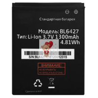 Аккумуляторная батарея для Fly Stratus 6 FS407 (BL6427)