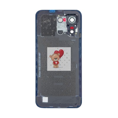 Задняя крышка для Huawei Honor X8c ABR-NX1 Черный - Премиум Задняя крышка для Huawei Honor X8c ABR-NX1 Черный - Премиум