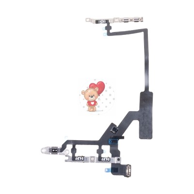 Шлейф для iPhone 14 Pro Max A2895 на кнопку включения/кнопки громкости - Премиум Шлейф для iPhone 14 Pro Max A2895 на кнопку включения/кнопки громкости - Премиум