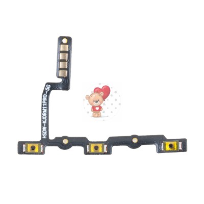 Шлейф для Realme 11 Pro 5G RMX3771 RMX3740 на кнопки громкости/включения