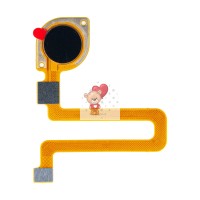 Шлейф для Xiaomi Redmi A1+ сканер отпечатка пальцев Черный
