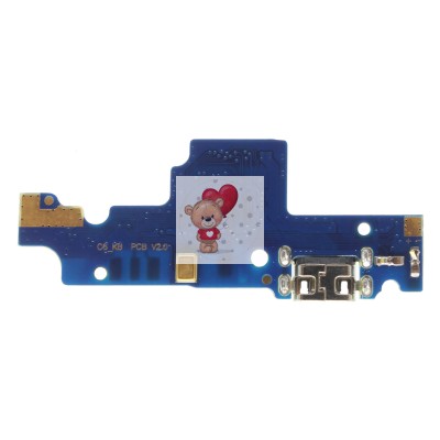 Шлейф для Xiaomi Redmi Note 4X (3GB/32GB) плата системный разъем/микрофон