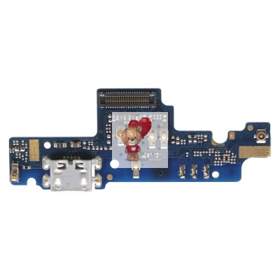 Шлейф для Xiaomi Redmi Note 4X (4GB/64GB) плата системный разъем/микрофон