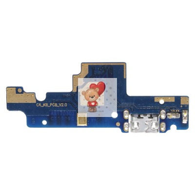 Шлейф для Xiaomi Redmi Note 4X (4GB/64GB) плата системный разъем/микрофон