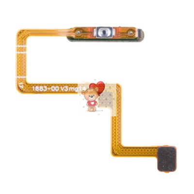 Шлейф для Xiaomi Redmi Note 11 Pro+ 5G сканер отпечатка пальцев Черный