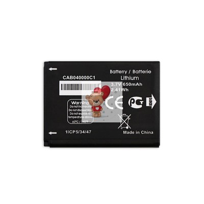 Аккумуляторная батарея для Alcatel 1016D (CAB0400000C1/CAB0400011C1)