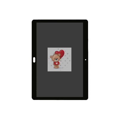 Дисплей для Huawei MediaPad M3 Lite 10" с тачскрином Черный
