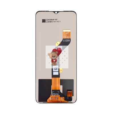Дисплей для Infinix Smart 6 с тачскрином Черный