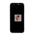 Дисплей для Apple iPhone 17 (A3520) в сборе с тачскрином Черный - (Soft OLED, Full HD, 120 Гц) (площадка под IC)