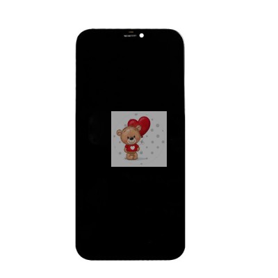 Дисплей для Apple iPhone 12 (A2403) в сборе с тачскрином Черный - DD (Hard OLED, HD+) (площадка под IC)