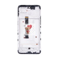 Дисплей для Tecno KL7 модуль с рамкой Черный - OR