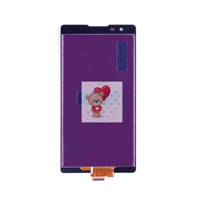 Дисплей для LG K220DS X power с тачскрином Черный