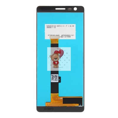 Дисплей для Nokia 3.1 (2018) с тачскрином Черный