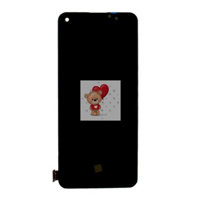 Дисплей для OPPO Reno 5 с тачскрином Черный - (AMOLED)
