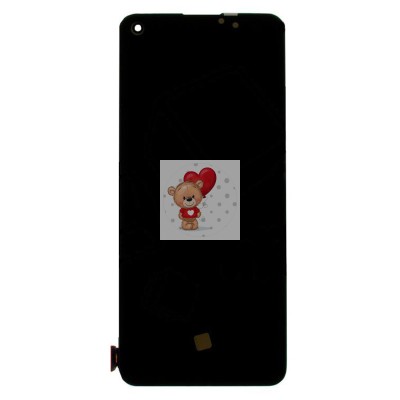Дисплей для Realme 7 Pro с тачскрином Черный - (AMOLED)