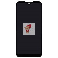Дисплей для Samsung A015F Galaxy A01 с тачскрином Черный (Широкий коннектор) - OR
