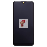 Дисплей для Samsung M015F Galaxy M01 модуль Черный (Узкий коннектор) - OR (SP)