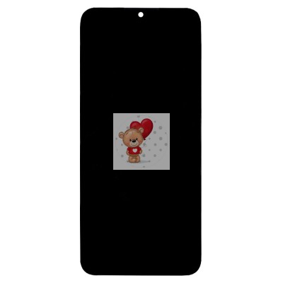 Дисплей для Samsung A025F Galaxy A02s модуль Черный - OR (SP) (GH81-20181A)