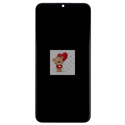 Дисплей для Samsung A037F Galaxy A03s модуль Черный - OR (SP) (GH81-21233A)
