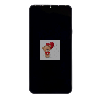 Дисплей для Samsung A105F Galaxy A10 модуль Черный - OR (SP)