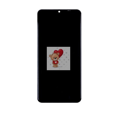 Дисплей для Samsung A125F Galaxy A12 модуль Черный