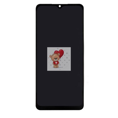 Дисплей для Samsung A127F Galaxy A12 Nacho с тачскрином Черный